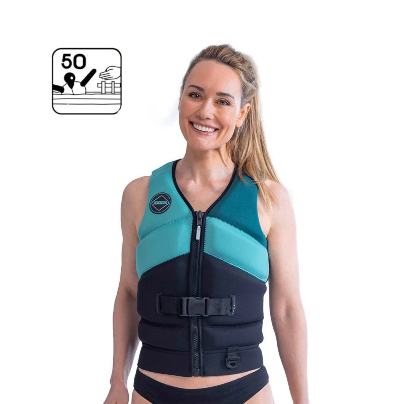 GILET DE FLOTTAISON JOBE UNIFY VEST FEMME BLEU TURQUOISE – Image 2