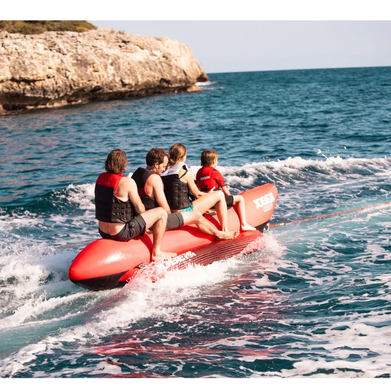 BOUEE TRACTEE BANANE ROUGE JOBE 4 PERSONNES – Image 7